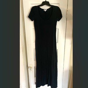 Standard James Perse Sz Small 1 Gray Short Sleeve Casual Maxi Dress